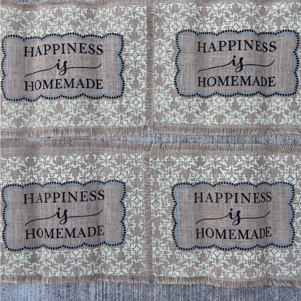 Farmhouse Placemats (Set of Four)